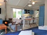 Garden Cottage open plan main bedroom