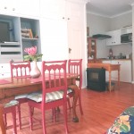 Dining in Rose Room at Eastbury Cottage