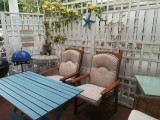 Rose Room at Eastbury Cottage with private enclosed patio
